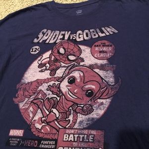 Marvel Pop Tees men's XL shirt Sleeve Tee